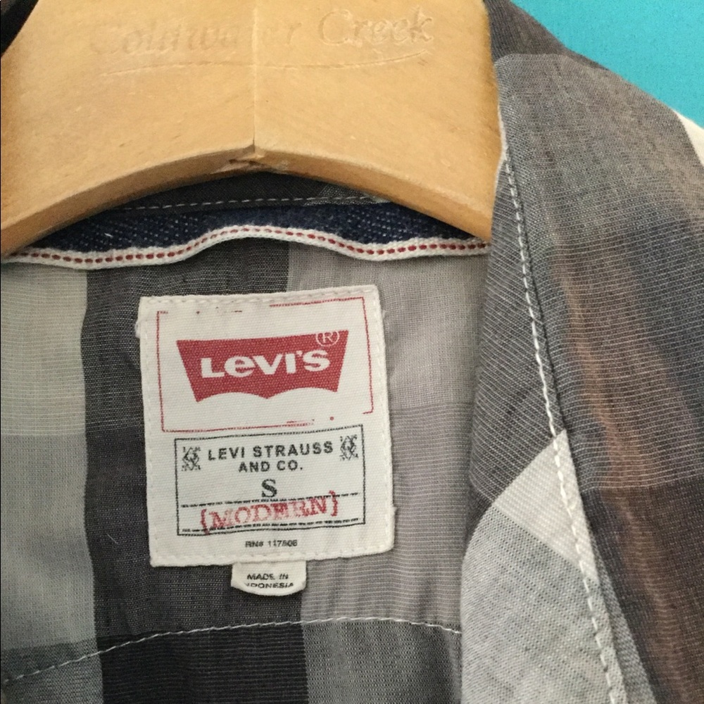 Levi Cowboy Western Pearl Button Shirt UniSex VNPLVC Equestrian